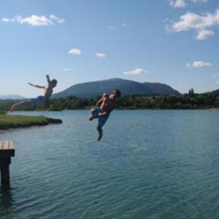 Urlaubsapartment Am Silbersee Villach Exteriör bild
