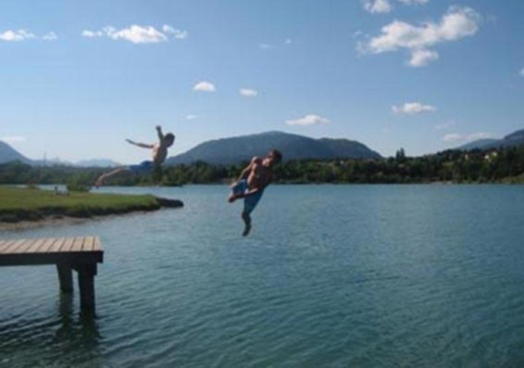 Urlaubsapartment Am Silbersee Villach Exteriör bild